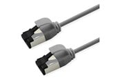Netværkskabel - Roline patch cable - 1 m - grey RAL7035 - Grå - 21.15.3401