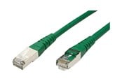 Netværkskabel - Roline patch cable - 15 m - green - Grøn - 15m - 21.15.1393