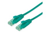 Netværkskabel - Roline Recycled Material patch cable - 10 m - green - Grøn - 10m - 21.45.3137