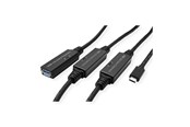 USB kabel - Roline - USB-C extension cable - USB-C to USB Type A - 20 m - 12.04.1068