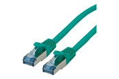 Netværkskabel - Roline patch cable - 10 m - green - Grøn - 21.15.2837