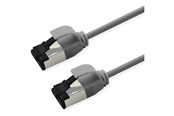 Netværkskabel - Roline patch cable - 3 m - grey RAL7035 - Grå - 21.15.3403