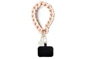 Mobil - Andet Tilbehør - GUESS GUOUCBMC4MP Universal Big Hand Strap case - pink Acrylic 4G Charm - 3666339170707