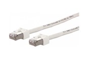 Netværkskabel - METZ CONNECT Ultraflex500 - patch cable - 5 m - white - Hvid - 5m - 13084V5088-E
