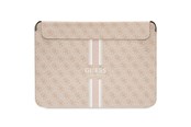 Systemtilbehør (kølepasta mv.) - GUESS 4G Printed Stripes cover for a 16" laptop - pink - 3666339120566
