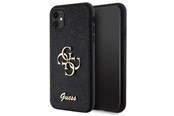 Mobil - Covers & Cases - GUESS GUHCN61HG4SGK case for iPhone 11 / Xr - black Glitter Script Big 4G - 3666339147266