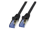 Netværkskabel - Roline VALUE patch cable - 30 m - black - Sort - 30m - 21.99.0721