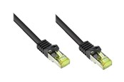Netværkskabel - Alcasa electronik Good Connections RNS patch cable - 15 cm - black - Sort - 8070R-002S