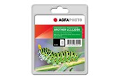 Blæk, Toner & Forbrugsstoffer - Agfa Photo - black - compatible - ink cartridge (alternative for: Brother LC1220BK) - APB1220BD
