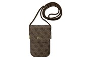 Tasker - GUESS 4G Metal Script Logo handbag - brown - 3666339127695