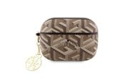 Mobil - Andet Tilbehør - GUESS GUAP2PGCE4CW case for AirPods Pro 2 cover - brown GCube Charm - 3666339171179
