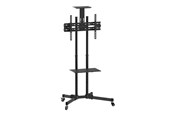 Vægbeslag, AV-Beslag & AV-Møbler - Roline VALUE cart - for LCD TV - black - Max 50 kg - recommended for 70" - 17.99.1167