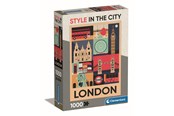 Puslespil - Clementoni Puzzle HQC Style in the City - London 1000 pieces 2D Puslespil - 39844