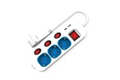 Strømkabel (ekstern) - Roline - power strip - 3-way individual on/off switches - 3600 Watt - 19.07.2345