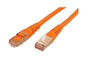 Netværkskabel - Roline patch cable - 10 m - orange - Orange - 10m - 21.15.1387