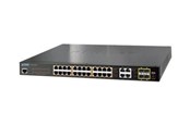Switch - PLANET GS-4210-24PL4C - switch - 24 ports - Managed - rack-mountable - GS-4210-24PL4C