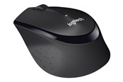 Mus - Logitech M330 SILENT PLUS - mouse - 2.4 GHz - black - Mus - Optisk - 3 knapper - Sort - 910-004905