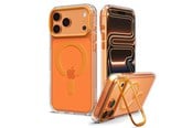 Mobil - Covers & Cases - Spigen Ultra Hybrid Optik S MagSafe - clear orange - iPhone 18 Pro/17 Pro - ACS11923