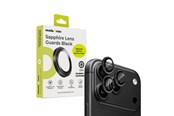 Mobil - Beskyttelsesglas - Mobile Origin Sapphire Lens Guards iPhone 18 Pro/18 Pro Max Black - SALG-i18Pro-BLK
