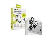 Mobil - Beskyttelsesglas - Mobile Origin Sapphire Lens Guards iPhone 18 Pro/18 Pro Max Silver - SALG-i18Pro-SLV