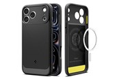 Mobil - Covers & Cases - Spigen Rugged Armor MagSafe - matte black - iPhone 18 Pro/17 Pro - ACS12147