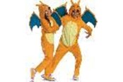 Kostumer - Jakks DISGUISE Charizard Hooded Jumpsuit Classic Size S - 700506