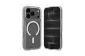 Mobil - Covers & Cases - CRONG Hybrid MATTE Magnetic case with MagSafe for iPhone 18 Pro / iPhone 17 Pro - White - CRGHMMIP1863PWHT