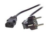 Strømkabel (ekstern) - EFB NORDIC EFB-Elektronik - power extension cable - power IEC 60320 C13 to power CEE 7/7 - 1.8 m - EK504ZH.1,8