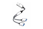 USB kabel - MicroConnect - USB cable - USB to USB - 28 cm - MC-USBA-AFAF