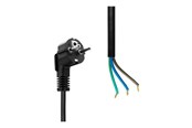 Strømkabel (intern) - MicroConnect - power cable - Type F/E to open end - 10 m - MC-PE010SCHB-OE