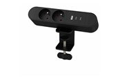 Strømkabel (ekstern) - MicroConnect - power strip - 30 Watt - MC-MDPS-FR2-30W