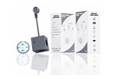 Strømkabel (ekstern) - MicroConnect - power strip - 3-way with magnetic function - MC-CUBE015USBMAGNETIC