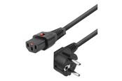 Strømkabel (intern) - MicroConnect - power cable - power CEE 7/7 to power IEC 60320 C13 - 3 m - MC-SCHC13-3