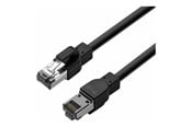 Netværkskabel - Lanview patch cable - 3 m - black - Sort - 3m - LVN603SOUT