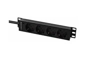 Strømkabel (ekstern) - Lanview - power distribution strip - 13A - LVR-2MSCH-LIC-SCH4