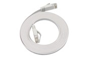 Netværkskabel - MicroConnect network cable - 2 m - white - Hvid - 2m - V-UTP6A02W-FLAT-LSZH