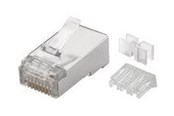 Netværkskabel - MicroConnect network connector - aluminium - Sølv - CON6AFTP