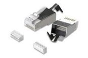 Netværkskabel - MicroConnect network connector - aluminium - Sølv - CON81FTP