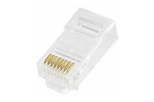 Netværkskabel - MicroConnect Easy Connector network connector - transparent - Transparent - CON6UTPE