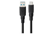 USB kabel - MicroConnect ColorFlex LSZH series - USB-C cable - USB-C to USB Type A - 3 m - USB3.2AC3-LSZH