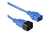Strømkabel (intern) - MicroConnect - power cable - IEC 60320 C20 to IEC 60320 C19 - 1.8 m - PE2019B18