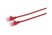 Netværkskabel - MicroConnect network cable - 10 m - red - Rød - 10m - V-UTP610R-SLIM