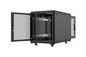 Rack skabe - Lanview by Logon - rack - 600 x 1000 mm server line - 12U - RSL12U61BL