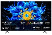 Fladskærms TV - TCL 85" Fladskærms TV Mini LED 4K Dolby Vision 85P8L - 85P8L