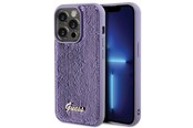 Mobil - Covers & Cases - GUESS Sequin Script Metal case for iPhone 15 Pro Max - purple - 3666339176259