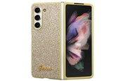 Mobil - Covers & Cases - GUESS Glitter Script case for Samsung Galaxy Z Fold 5 - gold - 3666339173982