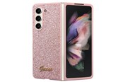 Mobil - Covers & Cases - GUESS Glitter Script case for Samsung Galaxy Z Fold 5 - pink - 3666339174002