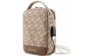 Tasker - GUESS GUHBHGCFSEW Organizer bag - brown GCube Stripe - 3666339120269