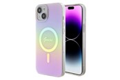 Mobil - Covers & Cases - GUESS GUHMP15MHITSP iPhone 15 Plus 6.7" pink/pink hardcase IML Iridescent MagSafe - 3666339155070