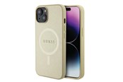 Mobil - Covers & Cases - GUESS GUHMP15MPSAHMCB iPhone 15 Plus 6.7" gold/gold hardcase Saffiano MagSafe - 3666339156053